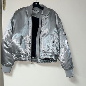 Elizabeth and James Metallic Jacket